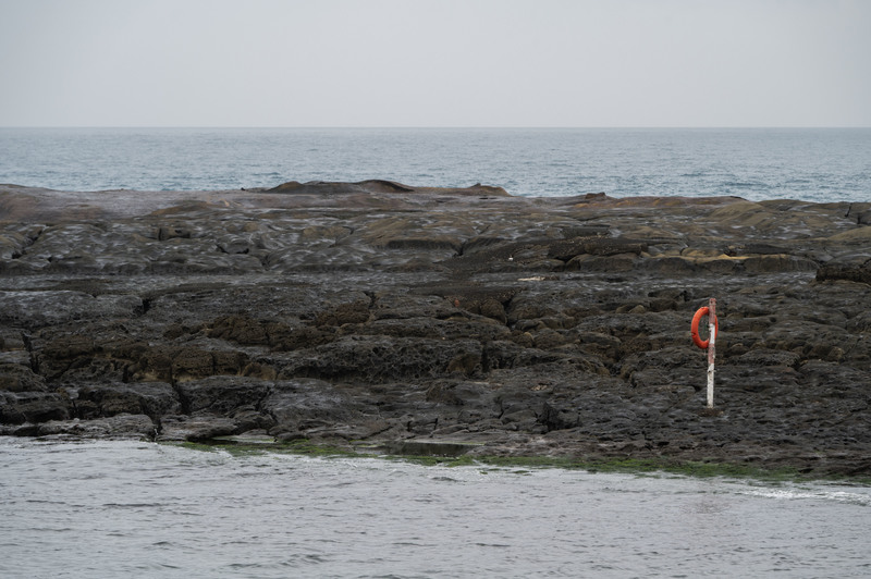據說,青山惠先等人在和平島的千疊敷海岸被集體處決,而這片海岸今日已成為和平島地質公園的風景。(攝影/楊子磊)