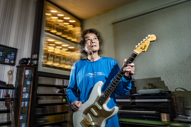 音樂製作人吳坤龍已為台灣棒球寫下近千首應援曲，職棒6隊都有音樂出自他手。（攝影／陳曉威）