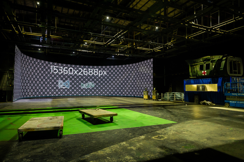 阿榮影業攝影棚。(攝影/Gelée Lai)