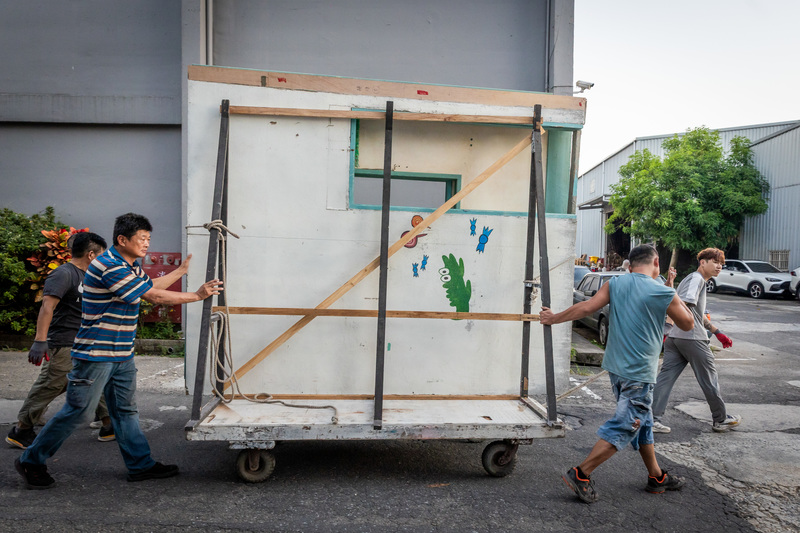 木工師傅們。(攝影/Gelée Lai)