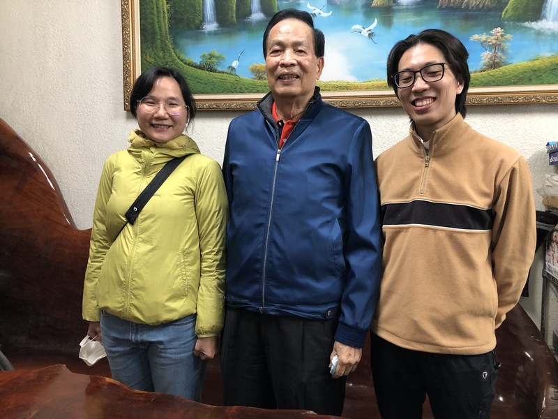 造林業商林坤木（中）。（攝影／林明宗）