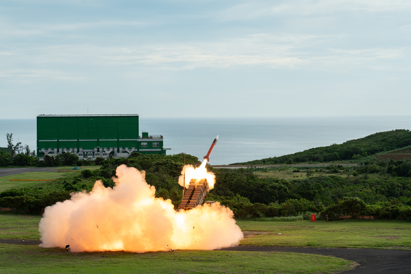 2024年中，國防部睽違12年邀請媒體進入國軍的飛彈測試要地、屏東「九鵬基地」，並公開試射「愛國者2型」防空飛彈。（攝影／陳曉威）