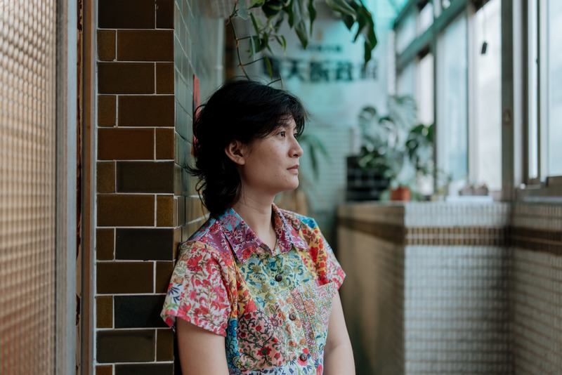 作為導演，吳璠決定自己必須在《曦曦》現身，為創作負責，不只是隱身鏡頭之後。（攝影／鄭宇辰）