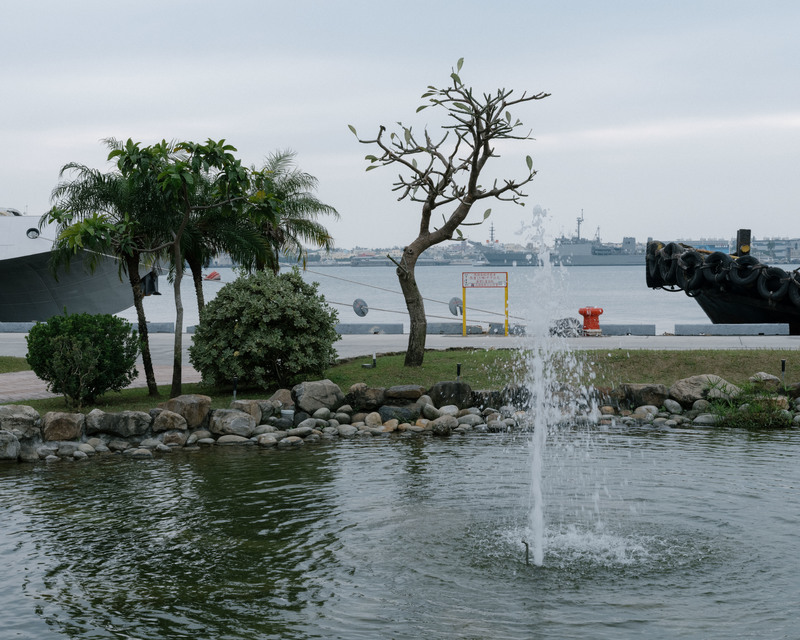 《在河流與天空之際──打狗川》系列。（攝影／黃郁修）