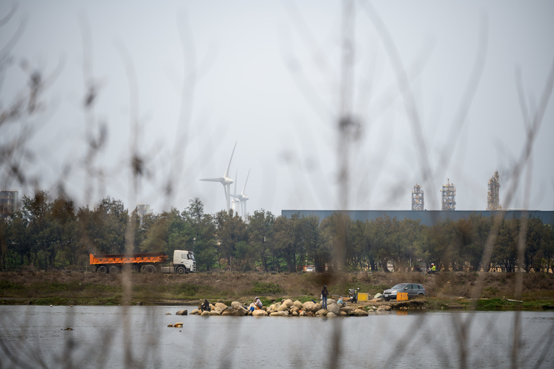 位於北彰化的彰化濱海產業園區雖是全台最大工業區,總開發面積達3,643公頃,卻有近半土地正處於閒置中,無廠商入駐。(攝影/黃世澤)